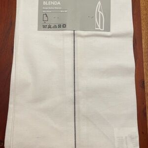 Brand New IKEA 100 % Cotton White Kitchen Dish Towel Set of 2 20”x28”